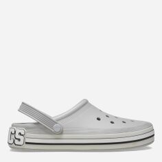 Акция на Жіночі крокси Crocs Off Court Logo Clog 209651-1FT-M5/W7 37-38 23 см Сірі от Rozetka