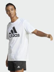 Акция на Футболка чоловіча Adidas M BL SJ T IC9349 M White от Rozetka