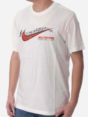 Акція на Футболка бавовняна довга чоловіча Nike M Nk Tee Oc Sp24 FQ4922-121 S Біла від Rozetka