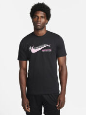 Акция на Футболка довга чоловіча Nike M Nk Tee Oc Sp24 FQ4922-010 S Чорна от Rozetka