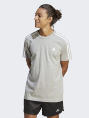 Акция на Футболка чоловіча Adidas M 3S SJ T IC9337 M Mgreyh/White от Rozetka