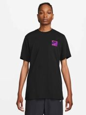 Акция на Футболка довга чоловіча Nike Nike Nsw Tee Day Lbr Air FQ3756-010 L Чорна от Rozetka