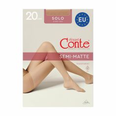 Акція на Колготки жіночі Conte elegant Solo з шортиками 20 DEN, Natural, розмір 4 від Eva