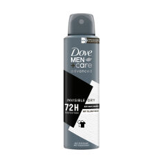 Акція на Антиперспірант-спрей Dove Men + Care Advanced Invisible Dry 72H Невидима сухість, чоловічий, 150 мл від Eva
