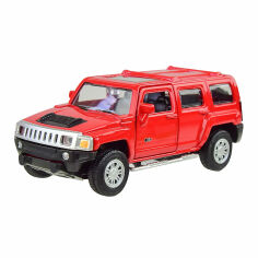 Акция на Автомодель Автопром Hummer червона 1:43 (4311/4311-2) от Будинок іграшок