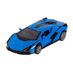 Акція на Автомодель Автопром Lamborghini Sian блакитний (AP74153/1) від Будинок іграшок