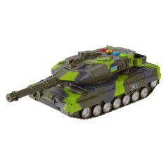Акція на Іграшковий танк Автопром Т-11 зелений (AP9900B) від Будинок іграшок