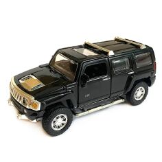 Акция на Автомодель Автопром Hummer H3 чорна (68321/68321-4) от Будинок іграшок