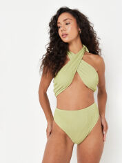 Акція на Верхня частина купальника жіноча Missguided GD-00065669 42 Зелена від Rozetka