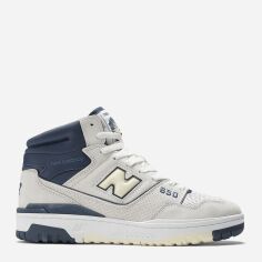 Акція на Чоловічі кеди високі New Balance 650 BB650RVN 37 (4.5US) 22.5 см Світло-сірі від Rozetka