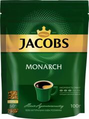 Акция на Кава розчинна Jacobs Monarch 100 г от Rozetka
