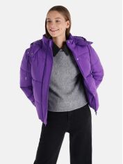 Акция на Куртка демісезонна коротка жіноча Colin's CL1064976PRP M Purple от Rozetka