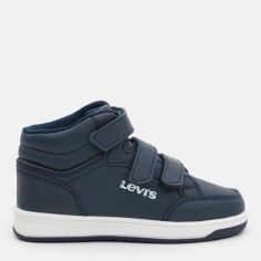 Акция на Підліткові демісезонні черевики для хлопчика Levi's Memphis VMEM0004SNAVY 0040 37 Темно-сині от Rozetka