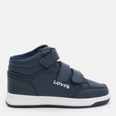 Акция на Дитячі демисезонні черевики для хлопчика Levi's Memphis VMEM0003SNAVY 0040 28 Темно-сині от Rozetka