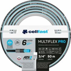 Акція на Шланг садовий Cellfast Multiflex 3/4" 50м (13-822) від Y.UA