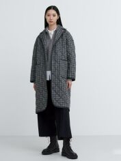 Акція на Куртка демісезонна подовжена жіноча Uniqlo 824602463 M Сіра від Rozetka