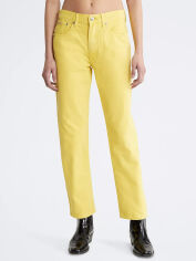 Акція на Джинси Regular Fit жіночі Calvin Klein 747235362 29 Жовті від Rozetka