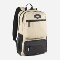 Акція на Рюкзак спортивний тканинний світловідбивний Puma Deck Backpack II 09033805 Бежевий від Rozetka