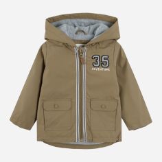 Акция на Дитяча демісезонна куртка для хлопчика Cool Club COB2401495 74 см Хакі от Rozetka