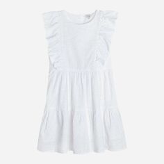 Акція на Дитяча літня сукня для дівчинки Cool Club CCG2412199 134 см Біла від Rozetka