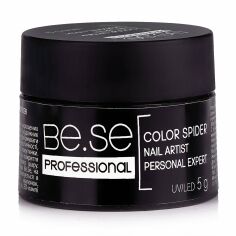 Акція на Гель-павутинка для дизайну нігтів Be.Se professional Color 02 Білий, 5 г від Eva