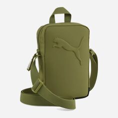 Акция на Спортивна сумка планшет через плече тканинна Puma 07913716 X Olive Green от Rozetka