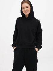 Акция на Худі жіноче EQUILIBRI OD 3 Hoody H M Black от Rozetka