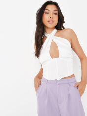 Акція на Корсет-топ жіночий Missguided TW105088 40 Білий від Rozetka