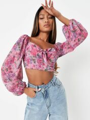 Акция на Топ жіночий Missguided PTX12564 34 Рожевий от Rozetka