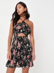 Акція на Сукня коротка літня жіноча Missguided TX103596 38 Чорна від Rozetka