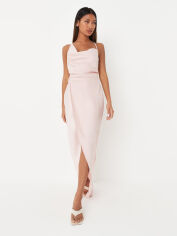 Акція на Сукня вечірня довга літня жіноча Missguided D1005600 38 Рожева від Rozetka
