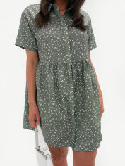 Акція на Плаття-сорочка коротке жіноче Missguided DD926132 36 Зелене від Rozetka