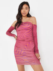 Акція на Плаття-футболка коротке жіноче Missguided D1004623 34 Рожеве від Rozetka