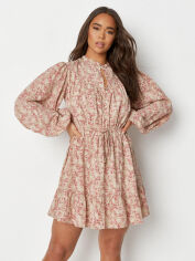 Акція на Плаття коротке жіноче Missguided GD-00065459 36 Бежеве від Rozetka
