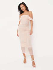 Акція на Плаття вечірнє міді літнє жіноче Missguided D1003183 42 Персикове від Rozetka