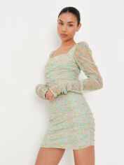 Акція на Плаття-футболка коротке жіноче Missguided D1005226 42 Зелене від Rozetka