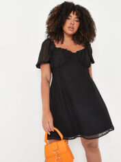 Акція на Плаття коротке жіноче Missguided PSD1003449 48 Чорне від Rozetka
