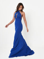Акція на Плаття вечірнє довге літнє жіноче Missguided GD-00065407 46 Синє від Rozetka