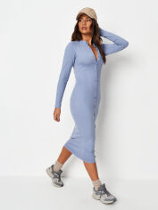 Акція на Плаття-футболка міді жіноче Missguided GD-00065495 34 Синє від Rozetka