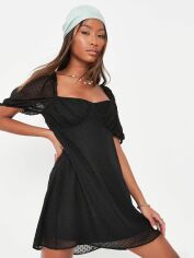 Акция на Плаття коротке літнє жіноче Missguided GD-00064692 38 Чорне от Rozetka