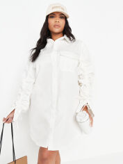 Акція на Плаття-сорочка коротке жіноче Missguided GD-00064382 50 Біле від Rozetka