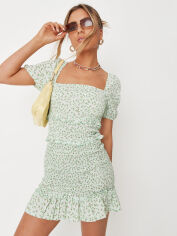 Акция на Плаття-футболка коротке літнє жіноче Missguided GD-00065491 40 Зелене от Rozetka
