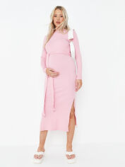 Акция на Плаття-футболка для вагітних міді літнє Missguided GD-00062925 44 Рожеве от Rozetka