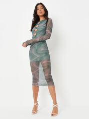 Акція на Плаття-футболка міді жіноче Missguided D1003125 38 Зелене від Rozetka