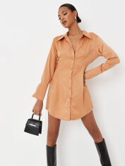 Акція на Плаття-сорочка коротке жіноче Missguided DD929738 40 Помаранчеве від Rozetka