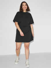 Акция на Плаття-футболка коротке літнє жіноче C&A GD-00066035 50 Чорне от Rozetka