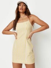 Акция на Плаття коротке літнє жіноче Missguided GD-00065484 46 Жовте от Rozetka