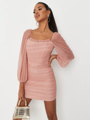Акція на Плаття коротке жіноче Missguided ZX9225819 32 Рожеве від Rozetka
