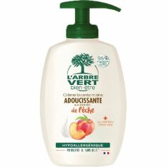 Акція на Крем-мыло жидкое L'Arbre Vert смягчающее с натуральным экстрактом персика 300мл від MOYO