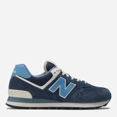 Акція на Чоловічі кросівки New Balance 574 U574EZ2 45.5 (11.5US) 29.5 см Темно-сині від Rozetka